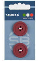 Knopfe Knöpfe dunkelrot 23 mm