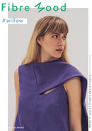 Fibre Mood Viskose Twill Stoff uni violett