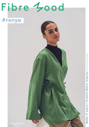 Fibre Mood Viskose Webware Stoff uni glänzend