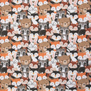 Swafing Gary Jersey Stoff Tiere Kinder braun