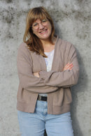 Swafing Bono Stoff Strickstoff beige