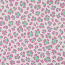 Musselin Stoff Double Gauze Baumwolle Leo rosa