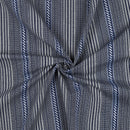 Mexiko Jacquard Webware Stoff blau
