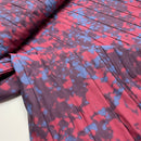 Fibre Mood Jacken Stoff Muster rot