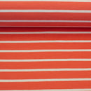Jersey Stoff Streifen Swafing Isa orange