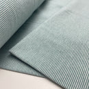 Swafing Bella Jersey Stoff Streifen smaragd/naturweiß