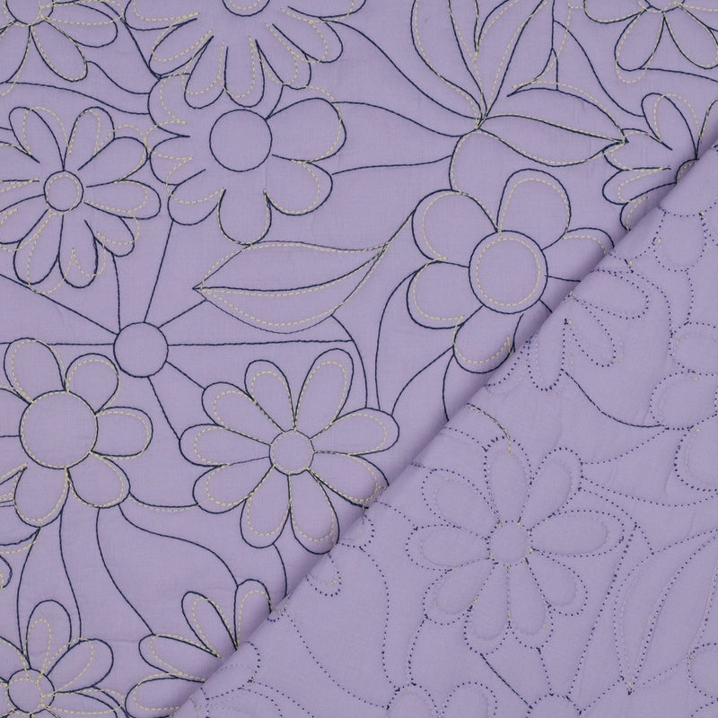 Jacken Baumwolle Stepp Stoff Stepper flieder