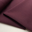 Toptex schwerer  Viskose Crepe Stoff mit Elastan bordeauxrot