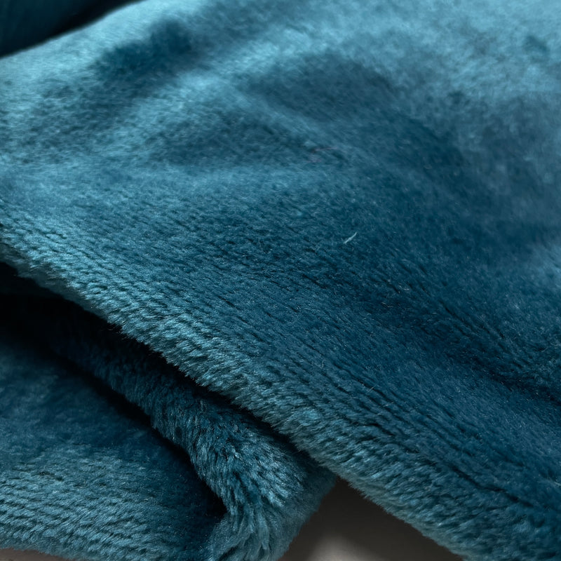 Polar Fleece Stoff uni petrol