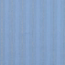Voile Baumwolle Muster Lurex Streifen blau