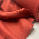 Fibre Mood Heavy Sweat Stoff uni dunkelorange