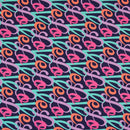 Kibadoo Jersey Schriftzug blau Love Collection