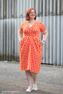 Arrow by Bienvenido Colorido French Terry Sweat Stoff orange