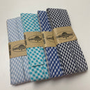 Schrägband Baumwolle kariert