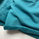 Swafing Juna Sweat Cord Stoff mit Elasthan petrol