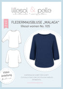 Papierschnittmuster Lillesol & Pelle Malaga Fledermausbluse No. 105