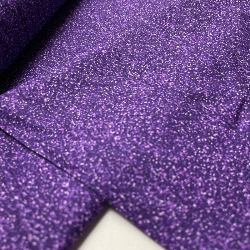 Baumwolle Stoff Punkte lila Swafing Glitter