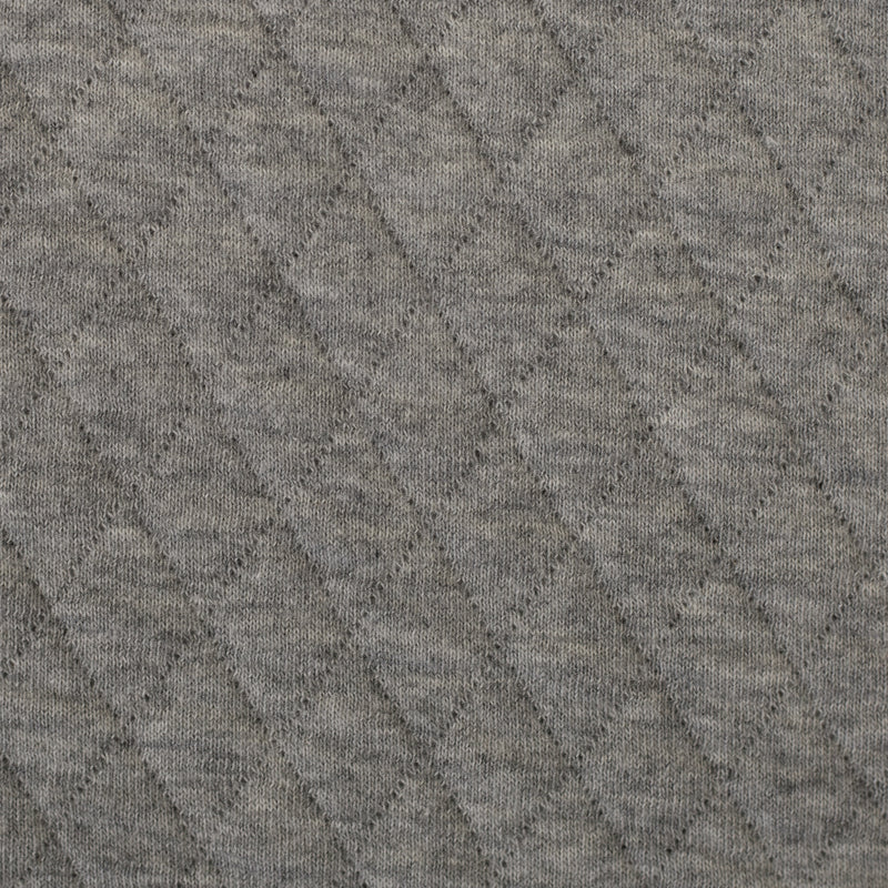 Swafing Anni Stepper Sweat Stoff uni melange grau
