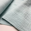 Swafing Jenke Musselin Stoff Double Gauze Baumwolle mint
