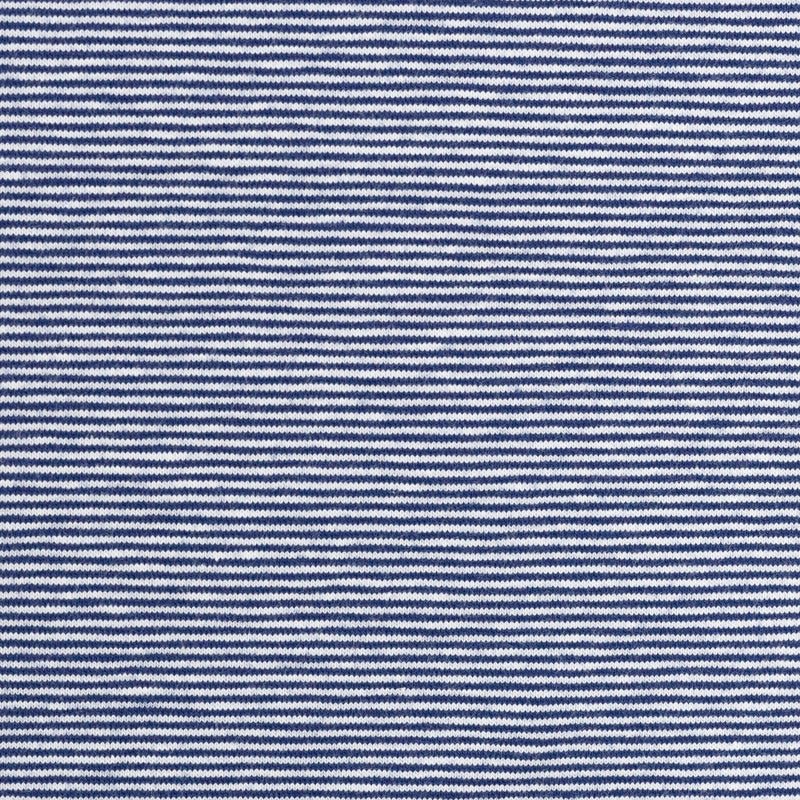 Jersey Stoff Streifen blau/wei0 Swafing Bella