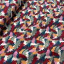 Jersey Stoff Muster bunt