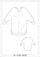 Papierschnittmuster Kibadoo Blooma Bluse