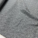 Swafing Dotty Baumwolle Stoff Punkte grau schwarz
