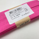 Oakidoki Viskose Jersey-Schrägband uni pink