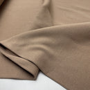 Fibre Mood Bündchen Stoff uni beige braun