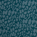 Swafing Emily Jacquard Jersey Stoff Leo Muster petrol