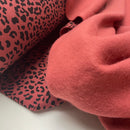 Fibre Mood Heavy Sweat Stoff Animal Print Leo