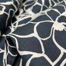 Nerida Hansen Cotton Satin Baumwolle Blumen schwarz