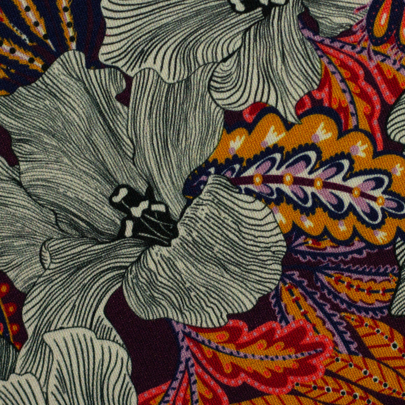Swafing Viskose Stoff Indian Summer by Bienvenido Colorido