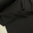 Viskose Strick Stoff schwarz