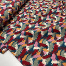 Jersey Stoff Muster bunt