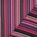 Strick Häkel Stoff Muster pink