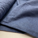 Baumwoll Flanell Stoff Swafing Hudson blau
