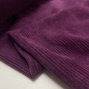 Swafing Juna Sweat Cord Stoff mit Elasthan lila