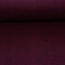 Baumwoll Flanell Stoff Swafing Hudson dunkelrot uni