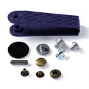 Prym Druckknöpfe Nähfrei-Druckknopf Anorak 12mm altmessing