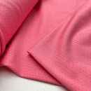 Sportjersey Stoff Funktionsjersey uni neonpink