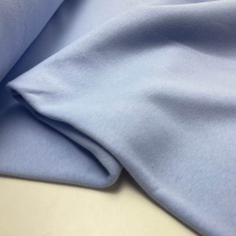 Fibre Mood Heavy Sweat Stoff uni hellblau