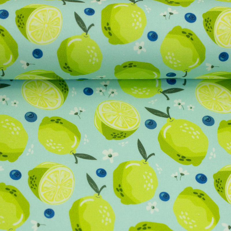 Baumwolle Stoff Zitronen Swafing Fruits