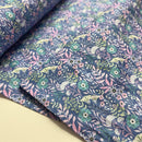 Swafing Baumwolle Stoff Happy Blooms by Claire`s Creative blau