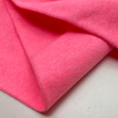 Bündchen Stoff uni neonrosa