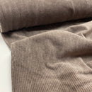 Swafing Juna Sweat Cord Stoff mit Elasthan schlamm