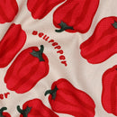 Canvas Baumwolle Stoff Paprika beige