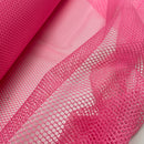 Mesh Gitter Netzstoff Stoff neonrosa
