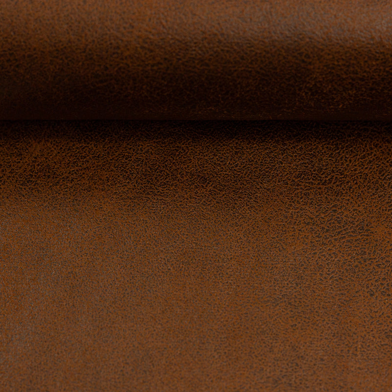 Kunstleder mit Filzabseite braun Swafing Mirco