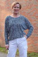 Papierschnittmuster Lillesol & Pelle No. 87 Murcia Fledermausshirt